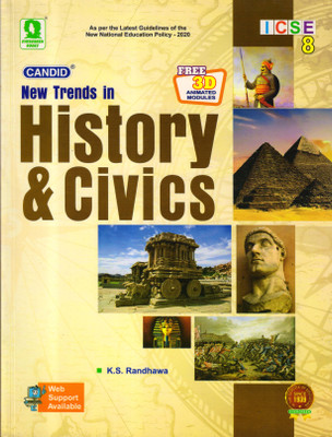 Candid New Trends In History & Civics ICSE 8(Paperback, K.S. RANDHAWA)