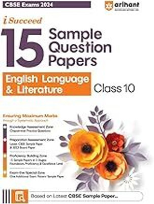 CBSE Sample Question Paper Class 10 English Language & Literature Book For 2024 Board Exam(Paperback, EXPERTS)
