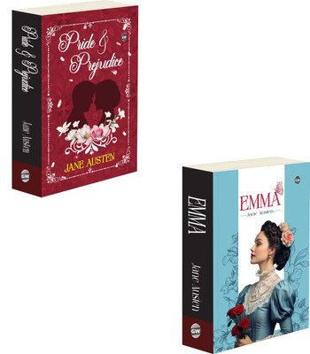Emma And Pride And Prejudice :- Jane Austen Classics Collection, Regency Romance Classics Two Book Set, Best Gift For Classic Book Lovers, Must Read Classics For Beginners | Combo Of 2 Books(Paperback, Jane Austen)