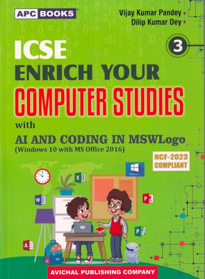 ICSE Enrich Your Computer Studies With AI And Coding In Scratchjr Class-3(Paperback, Vijay Kumar Pandey, Dilip Kumar Dey)