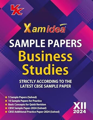 Xam Idea Sample Papers Simplified Business Studies | Class 12 For 2024 CBSE Board Exam | Based On NCERT | Latest Sample Papers 2024 (New Paper Pattern Based On CBSE Sample Paper(Paperback, Xamidea Editorial Board) Xam Idea Sample Papers Simplified Business Studies | Class 12 For 2024 CBSE Board Exam | Based On NCERT | Latest Sample Papers 2024 (New Paper Pattern Based On CBSE Sample Paper(Paperback, Xamidea Editorial Board)