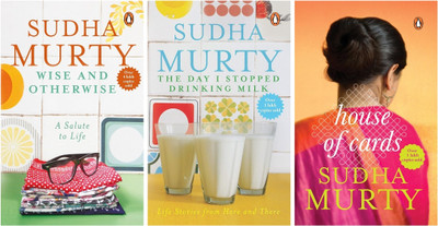 Wise & Otherwise + The Day I Stopped Drinking Milk + House Of Cards - Combo Of 2 Books Set(Paperback, Sudha Murty) Wise & Otherwise + The Day I Stopped Drinking Milk + House Of Cards - Combo Of 2 Books Set(Paperback, Sudha Murty)