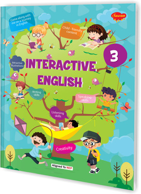Interactive English – 3:Interactive English Adventures For Young Minds(Paperback, Sawan)