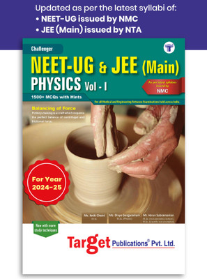 NEET UG / JEE Main Challenger Physics Book | Vol 1 | Medical And Engineering Entrance Exam | Chapterwise MCQs With Solutions | Best Study Material With Previous Year Question Paper(Paperback, Target Publications)
