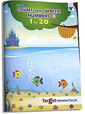 Number Count & Writing Book B For Kids 1 To 20 | 3 To 5 Year Old | Practice Numbers And Learn Number Names With Picture | Nursery Numbers Writing Books For Children(Paperback, TARGET LEARNING VENTURES)