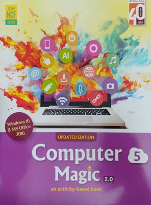 Computer Magic An Activity Based Book Class 5(Pepper back, Komal arora)