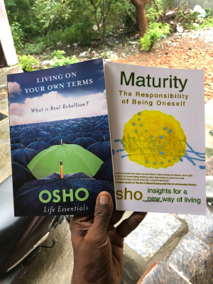 Living On Your Own Self+Maturity The Responsibility Of Being Oneself(Paperback, Osho)
