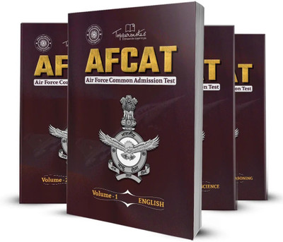 Air Force Common Admission Test (AFCAT) Exam Study Material Notes Set Of Books English, Latest Edition(Paperback, TOPPERSNOTES)