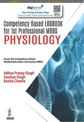 Competency Based Logbook For 1st Professional Mbbs Physiology 1st Edition 2023(Paperback, ADITYA PRATAP SINGH)
