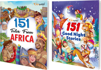 151 Tales From Africa And 151 Goodnight Stories I Set Of 2 Books I Best Engaging Stories For Children By Gowoo(Paperback, Manoj Publication editorial board)