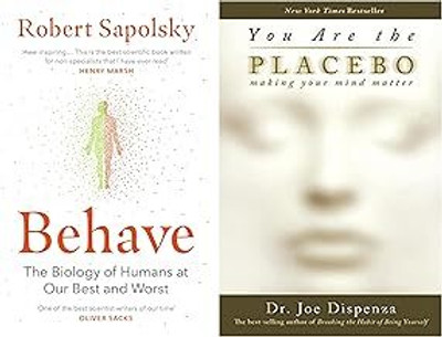 Behave: The Bestselling Exploration Of Why Humans Behave As They Do & You Are The Placebo(Paperback h, Combo)