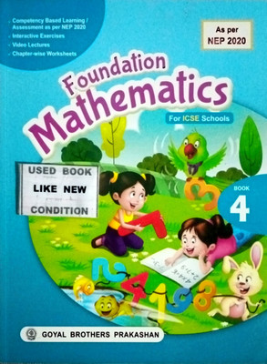 Foundation Mathematics For Icse Schools-4 (Old Book)(Paperback, R.S. DHAUNI, S.S. SHARMA)