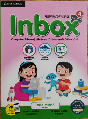 Preparatory Stage Inbox Computer Science Windows 10 Class 4(Paperback, Vaishali sharma)