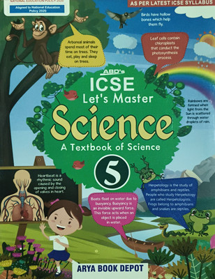 ICSE Let's Master Science A Test Book Of Science Class 5(Paperback, Dr.pramod Mahajan)