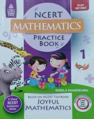 Ncert Mathematics Practice Book Class 1(Peper back, Sheela Khandelwal)