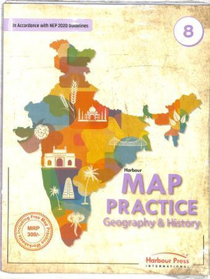 Harbour Map Practice Geography & History Class 8(Paperback, PC GOEL)