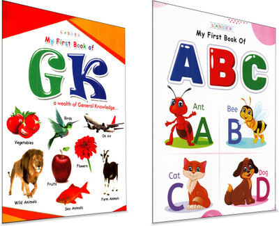 Hard Paper Printed Books, My Frist Book Of G.K. And ABC, Pack Of-02(Hard paper Book, jayabalan)