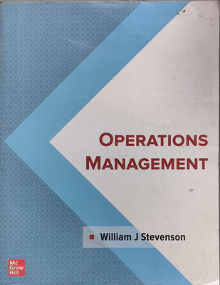 Mc Graw Hill Operations Management William J Stevenson(Paperback, william j stevenson)