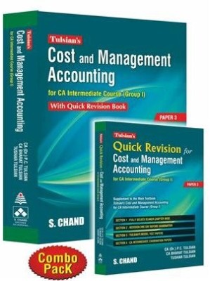 Tulsian’s Cost & Management Accounting For CA Intermediate Course (Group I): With Quick Revision Book [Paper 3] Combo Pack(Paperback, CA Bharat Tulsian CA & Dr. P C Tulsian, Tushar Tulsian)