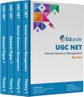 NTA UGC NET/SET/JRF Human Resource Management Labour Welfare Book For Paper 1 & 2 (Set Of 4 Books) - Latest Edition By Eduncle(Paperback, Eduncle)