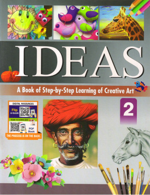 IDEAS A Book Of Step-By-Step Learning Of Creative Art - 2(Paperback, Poornima Gupta)