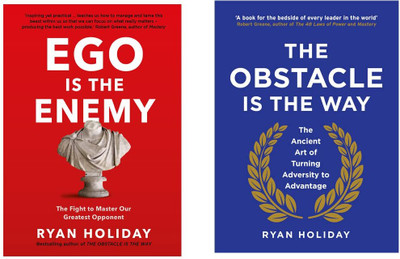 Ego Is The Enemy+THE OBSTACLE IS THE WAY(Paperback, Ryan Holiday)