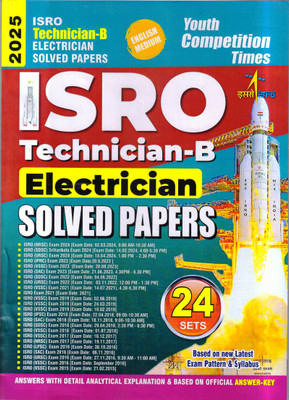 ISRO Technician-B Electrician 24 Sets (English Medium ) Solved Papers 2025(Solved Papers, YCT)