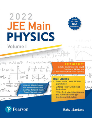 JEE Main Physics 2022 Vol 1(paperbag, rahul sardana)