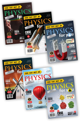 MTG Monthly Magazines (July To December 2023) - Physics For You | For JEE Main & Advanced Exam 2024 (Set Of 6 Books)(Paperback, MTG Editorial Board)