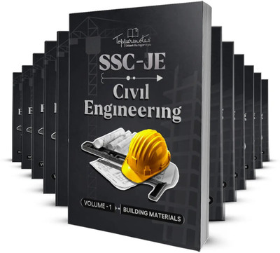 SSC JE Cvil Engineering Technical Exam Preparation Study Material Notes English Medium Set Of Book Latest Edition(Perfect Paperback, TOPPERSNOTES)
