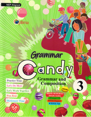 Optima, GRAMMAR CANDY Grammar And Composition - 3(Paperback, A. Banerjee, Seema Gupta)