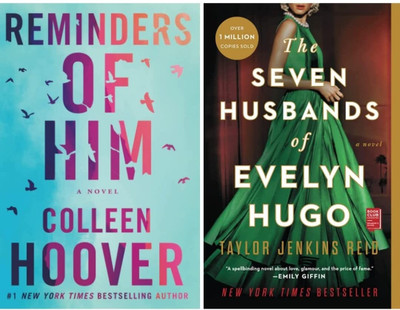 The Seven Husbands Of Evelyn Hugo + Reminders Of Him Set Of 2 Books(Paperback, Colleen hoover, Taylor Jenkins)