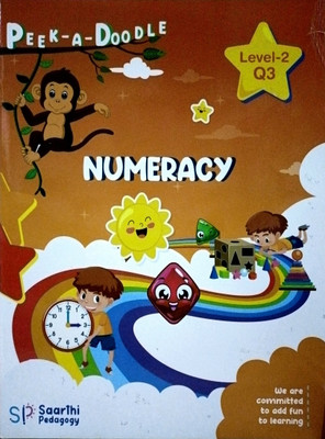 Peek - A - Doodle Numeracy Level - 2 Q-3(Paperback, DEEPIKA TANTON)
