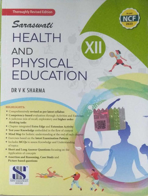 Health And Physical Education For [ Class XII ] By Dr. VK Sharma(Paperback, Dr. V.K. Sharma)