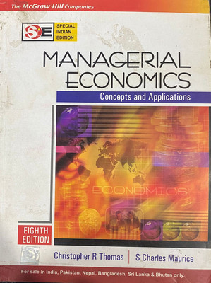 Managerial Economics(Paperback, Christopher R Thomas)