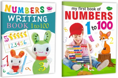 My First Book Of Numbers 1 To 100 And Numbers Writing Book (1 To 100) | Set Of 2 Number Learning Books(Paperback, Manoj Publications Editorial Board)