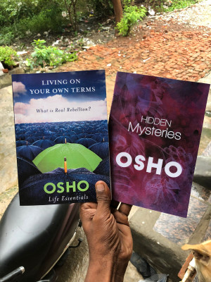 Osho Living On Your Own Terms+Hidden Mysteries(Paperback, Chaura)