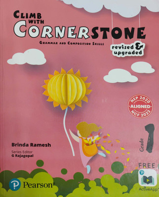 Climb With Corner Stone Grammar And Composition Skills Class 1(Paperback, Brinda Ramesh)