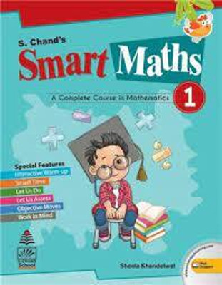 S.chand Smart Maths Class 1(PAPERPACK, SHEELA)