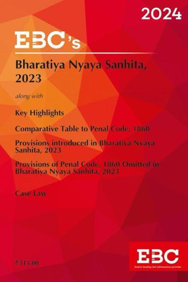 Bharatiya Nyaya Sanhita, 2023(English ) Bare Act(Paperback, Eastern Book Company)