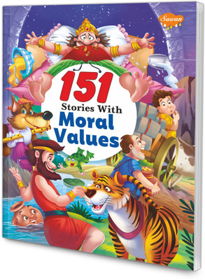 151 STORIES WITH MORAL VALUES(English, Paperback, SAWAN GUPTA)