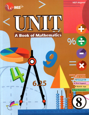 Wings, Unit, A Book Of Mathematics, Class-8(Paperback, RAJ KISHORE JHA)