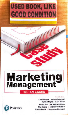 Marketing Management Indian Cases(Paperback, PRACHI GUPTA, ASHITA AGGARWAL, HUFRISH MAJRA)