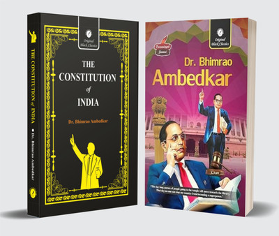 The Constitution Of India (Black Classic Edition) & Dr. Bhimrao Ambedkar (Prernadayak Jeevani)(Paperback, Dr. Bhimrao Ambedkar)