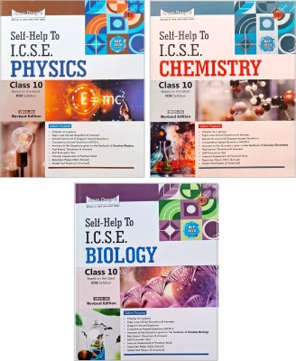 Arun Deeps Self Help To I.c.s.e. Physics, Chemistry, Biology For Class -10 | 2025-26 Edition | [ PACK OF 3 ](Paperback, Dr. Amar Bhutani, Mr. Sunil Manchanda)