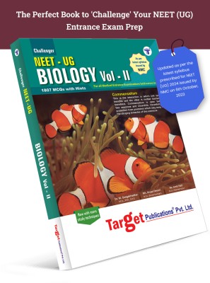 NEET UG Challenger Biology Book Vol 2 For Medical Entrance Exam | Chapterwise MCQs With Solutions | Question Paper With Answer Key | Model Papers For Practice | Best Study Material For Preparation | Based On Latest Syllabus(Paperback, Target Publications)