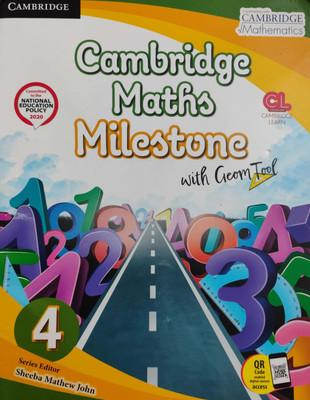 Cambridge Maths Milestone Class 4(Paperback, Sheeba Mathew John)