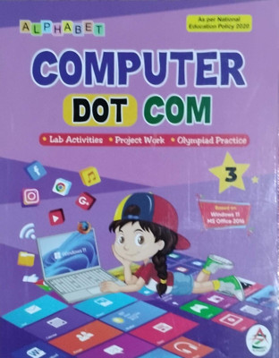 Computer Dot Com Class 3(Peper back, Suraj Sharma)