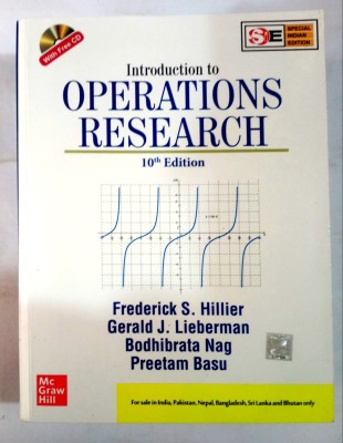 Introduction To Operations Research (Old Used Book)(Paperback, F. S. Hiller, G.J. Lieberman, B. Nag, P. Basu)