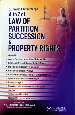 A To Z Of Law Of Partition Succession & Property Rights | Latest(Hardcover, Prof.Dr.Pramod Kumar Singh)